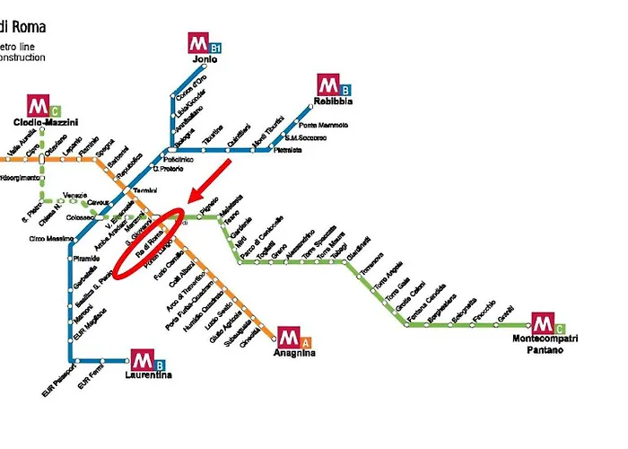 Апартаменты Lamiaroma House - Vicino Metro-5 Minuti Dal Colosseo